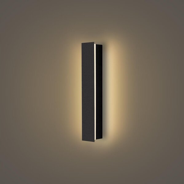 Brilagi - LED Venkovní nástěnné svítidlo LINEAR LED/8W/230V 3000K IP65 černá