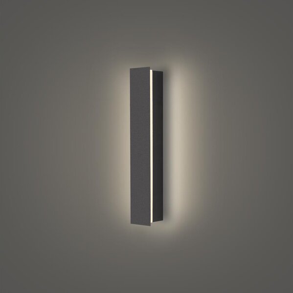 Brilagi - LED Venkovní nástěnné svítidlo LINEAR LED/8W/230V 4000K IP65 antracit