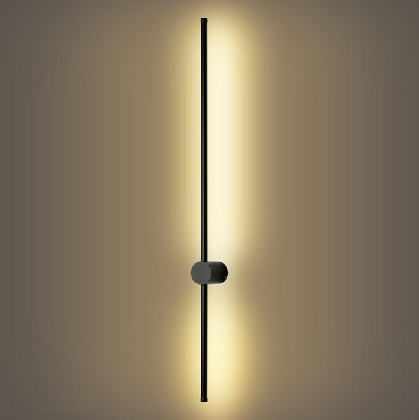 Brilagi - LED Venkovní nástěnné svítidlo AURA LED/20W/230V 3000K IP54 černá