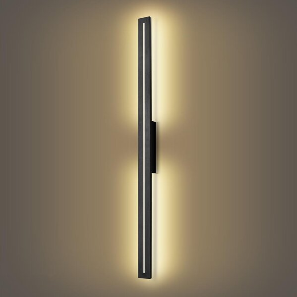 Brilagi - LED Venkovní nástěnné svítidlo LINEO LED/24W/230V 3000K IP65 černá