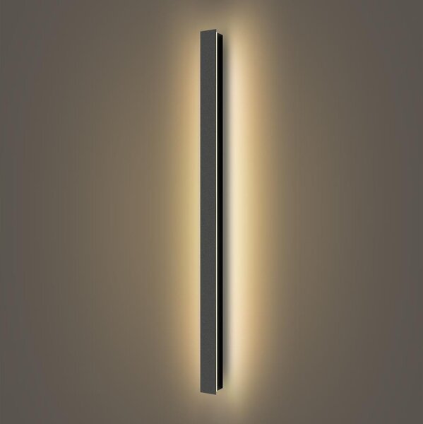 Brilagi - LED Venkovní nástěnné svítidlo LINEAR LED/22W/230V 3000K IP65 černá