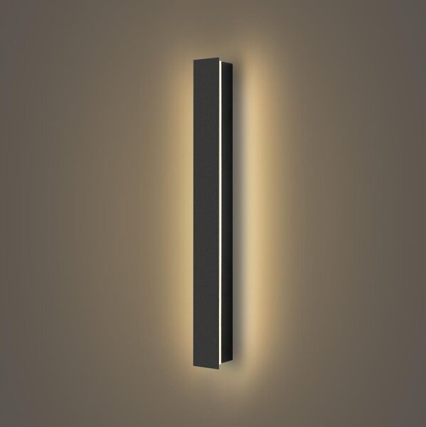 Brilagi - LED Venkovní nástěnné svítidlo LINEAR LED/12W/230V 3000K IP65 černá