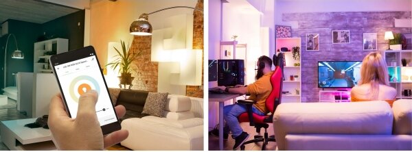 LED Stmívatelná žárovka E14/5W/230V 2700-6500K Wi-Fi Tuya