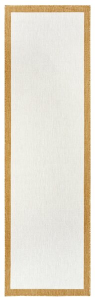 NORTHRUGS - Hanse Home koberce Kusový koberec Twin-Wendeteppiche 105796 Ochre – na ven i na doma - 80x350 cm