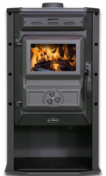 TIM SISTEM, krbová kamna na TP arobna pec ECO 6,9 kW, ocelová, erná