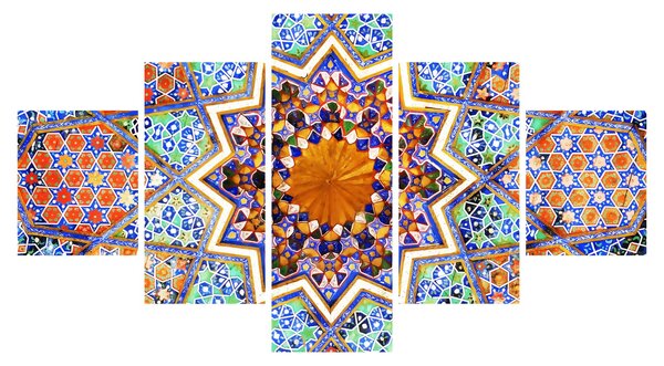 Obraz mozaiky (125x70 cm)