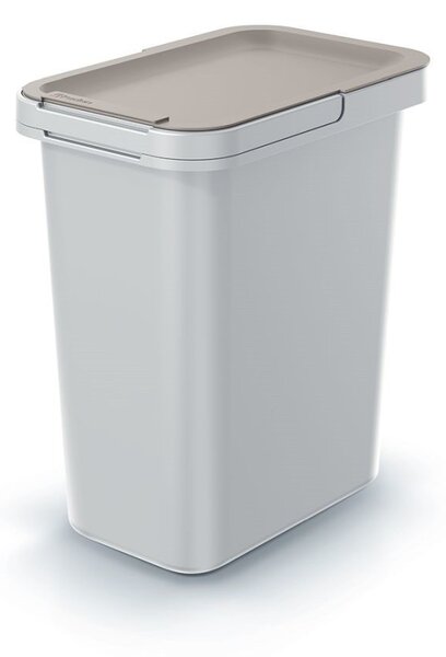 Prosperplast Set odpadkových košů SYSTEM 4x12 l popelavě šedý