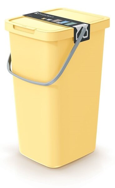 Prosperplast Odpadkový koš SELECT 25 l světle žlutý