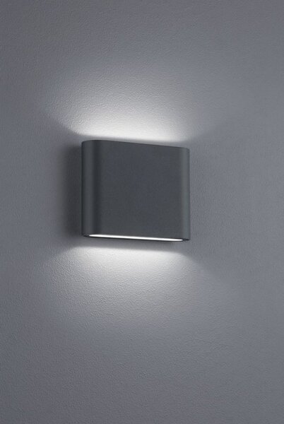 TRIO 227560242 Thames II nástěnné exteriérové svítidlo LED 2x3W 260lm 3000K IP54