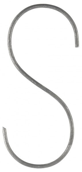 Kovový háček S-hook Grey Zinc 10 cm