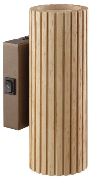 Brilliant - Nástěnné svítidlo LAKEWOOD 2xGU10/10W/230V hnědá