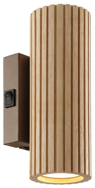 Brilliant - Nástěnné svítidlo LAKEWOOD 2xGU10/10W/230V hnědá