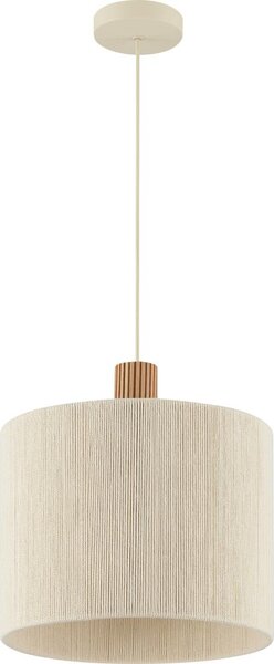 Brilliant - Lustr na lanku ARLO 1xE27/20W/230V pr. 35 cm krémová