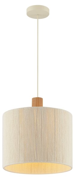 Brilliant - Lustr na lanku ARLO 1xE27/20W/230V pr. 35 cm krémová