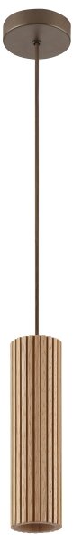 Brilliant - Lustr na lanku LAKEWOOD 1xGU10/10W/230V pr. 10 cm hnědá