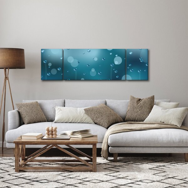 Obraz kapiček (170x50 cm)