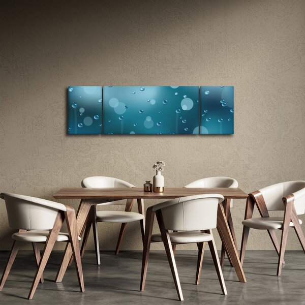 Obraz kapiček (170x50 cm)