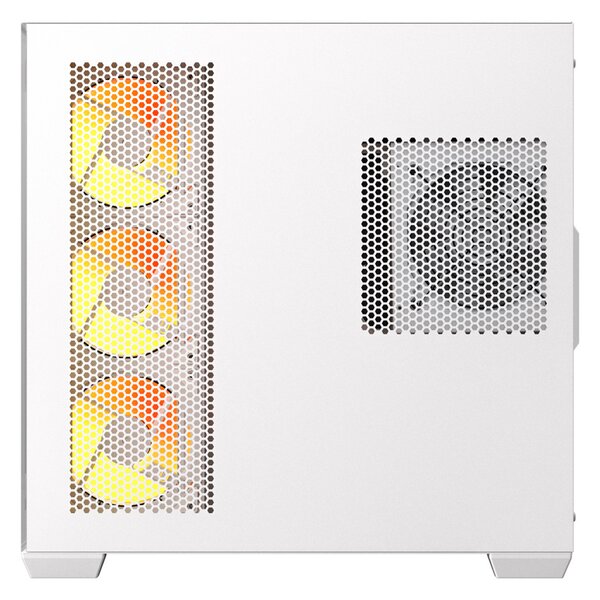 Počítačová skříň DarkFlash C280 (bílá) + 7 ventilátorů
