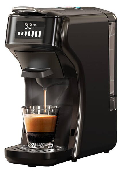 HiBREW kávovar na kapsle 5 v 1 H1B-black (černý) HiBREW
