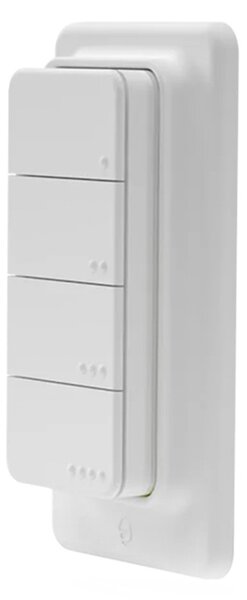 Sada 2 WiFi ovladačů žaluzií/záclon Shelly Shutter + BLU RC Button 4
