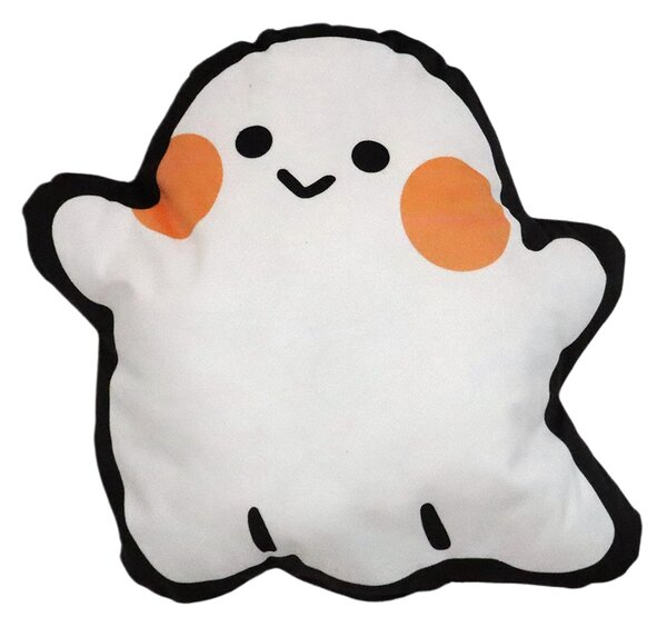 Sinsay - Halloweenský dekorativní polštář ve tvaru ducha - bílá