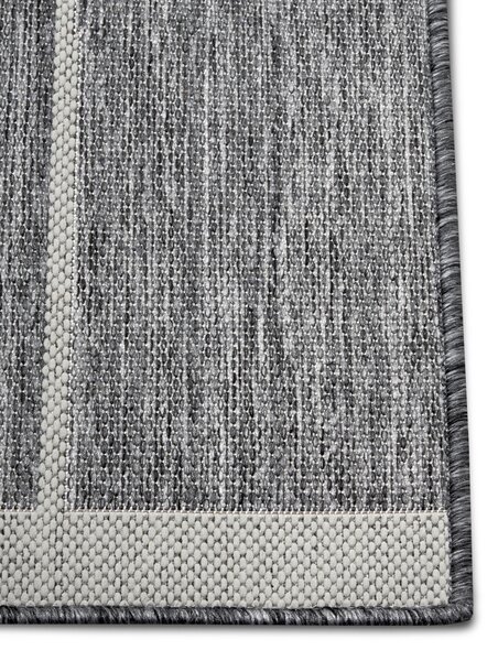 Hanse Home, Běhoun Cucina Life Begins After Coffee 105627 Grey Cream, 62x150, šedá, kuchyně