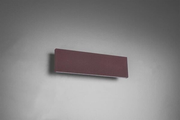 TRIO 225172924 Concha Nástěnné svítidlo 280mm LED 2X6W / 2x600lm 3000K Hrdzavá, bílá, Switchdimmer