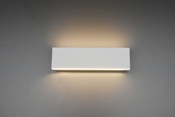 TRIO 225172931 Concha Nástěnné svítidlo 280mm LED 2X6W / 2x600lm 3000K Matná bílá, Switchdimmer