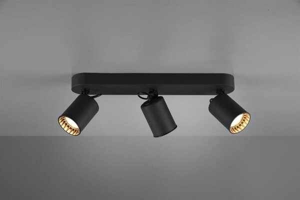 TRIO 803500332 Pago Stropní svítidlo 410mm GU10 3X35W Matná černá