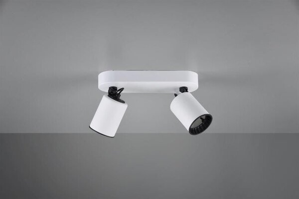 TRIO 803500231 Pago Stropní svítidlo 240mm GU10 2X35W Matná bílá, černá