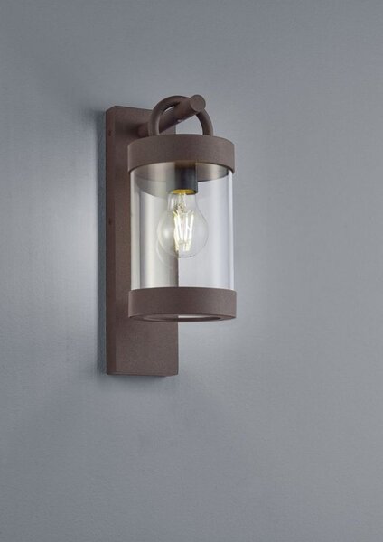 TRIO 204160124 Sambesi exteriérové ​​nástěnné svítidlo E27 1x28W IP44 se soumrakovým čidlem