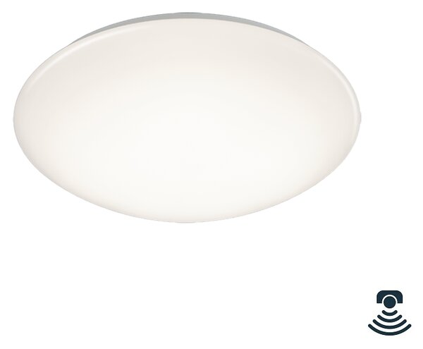 TRIO reality R67831101 Pollux Stropní svítidlo 270mm LED 1X12W / 1100lm 3000K IP44 s pohybovým senzorem