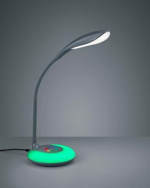 TRIO reality R52781242 Krait USB Stolní lampička 125mm RGBW-LED 1X3W / 300lm 3000K Antracitová