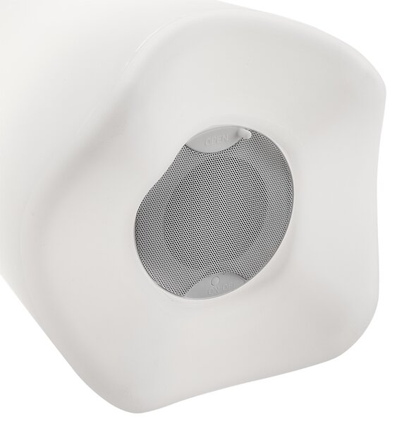 TRIO reality R55086101 JAMAICA Dekorační svítidlo s bluetooth reproduktorem 245mm LED 1X2W / 25lm 3000K IP44 Bílá, černá + dálkový ovladač