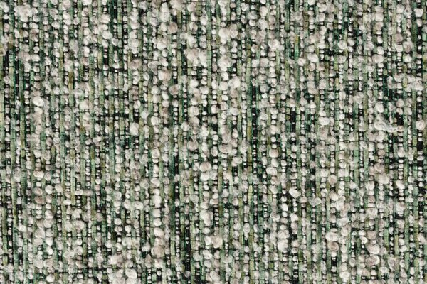 White Label Zelená čalouněná lavice CHELSEA 148 cm