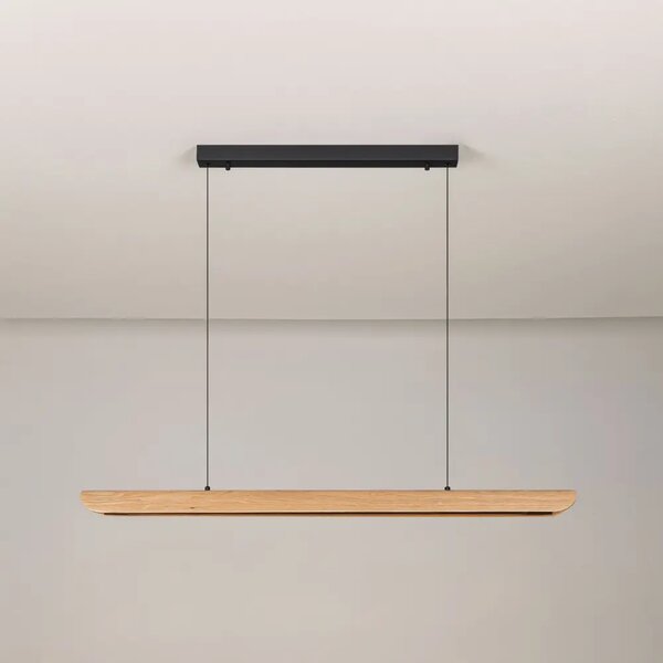 Nova Luce Dubové závěsné LED světlo Brianne 120 cm