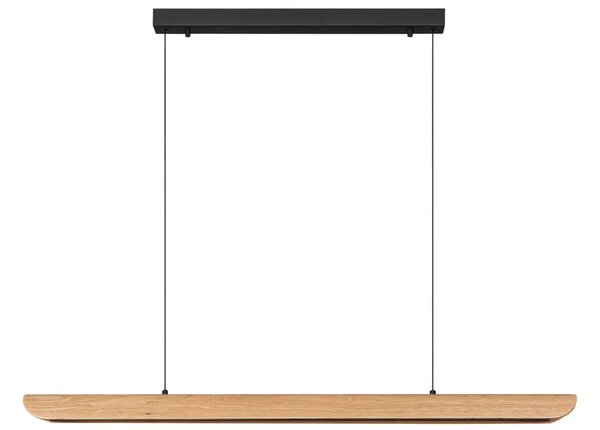 Nova Luce Dubové závěsné LED světlo Brianne 120 cm