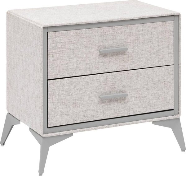 5 five simply smart - Komoda s 2 uplíky granit grau
