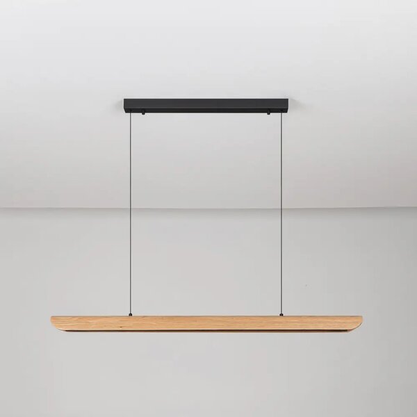Nova Luce Dubové závěsné LED světlo Brianne 120 cm