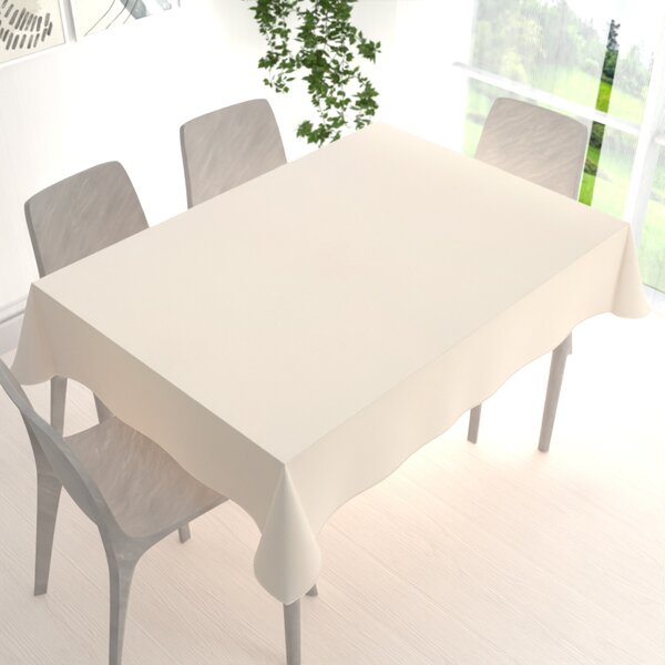Biante Bavlněný obdélníkový ubrus MONI MO-037 Světle režný 50x100 cm