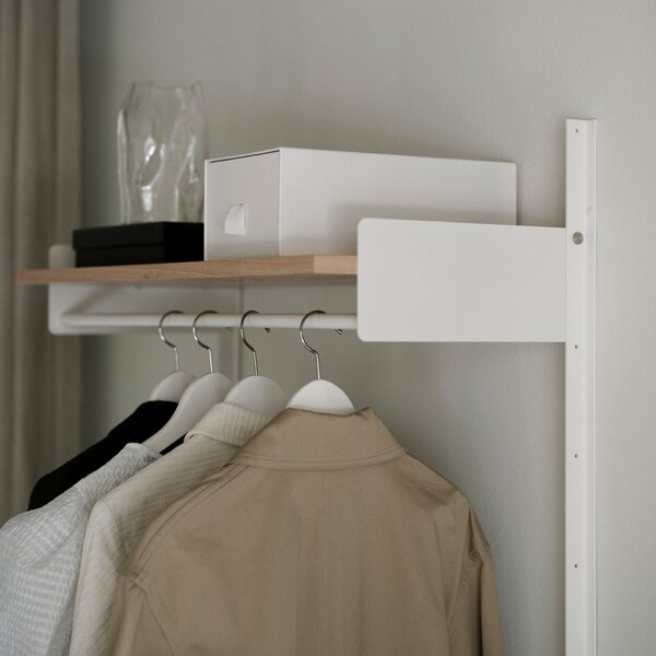 NEW WORKS Policová sestava Wardrobe 2, Oak / White