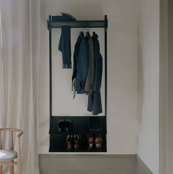NEW WORKS Policová sestava Wardrobe 2, Oak / White