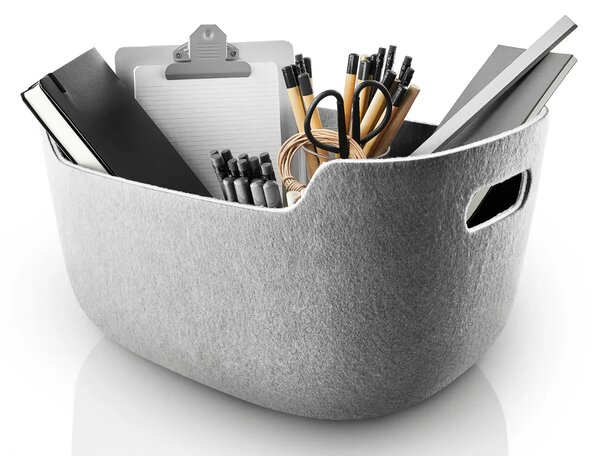 Eva Solo Šedý úložný box Tidy 40 x 29 cm