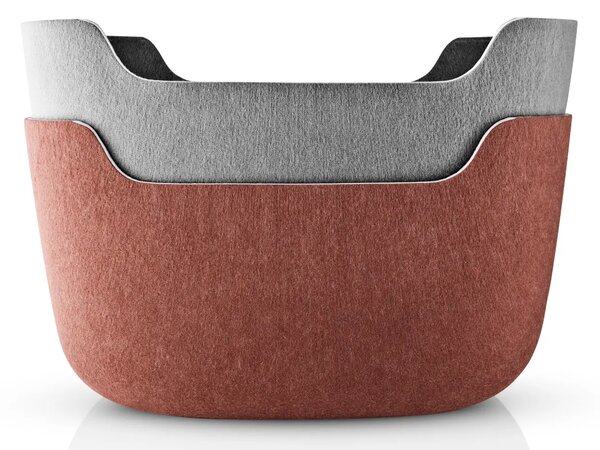 Eva Solo Hnědý úložný box Tidy 40 x 29 cm