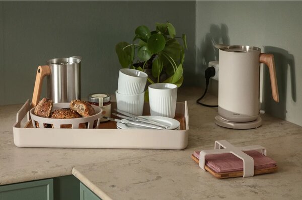 Eva Solo Béžový bambusový servírovací podnos Nordic Kitchen 50 x 34 cm