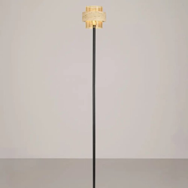 Nova Luce Travertinová stojací lampa Melony 152 cm