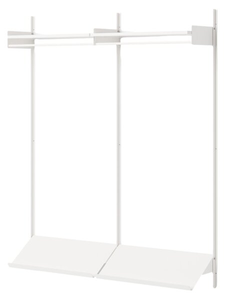 NEW WORKS Policová sestava Wardrobe 2, Oak / White