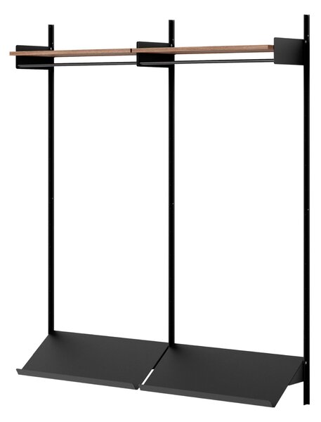 NEW WORKS Policová sestava Wardrobe 2, Oak / White