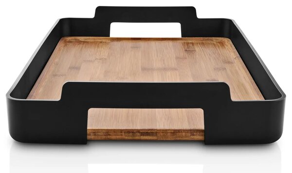 Eva Solo Černý bambusový servírovací podnos Nordic Kitchen 50 x 34 cm