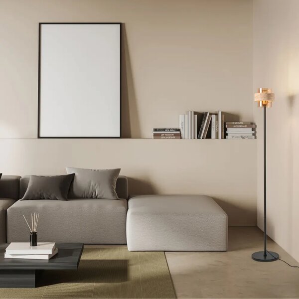 Nova Luce Travertinová stojací lampa Melony 152 cm